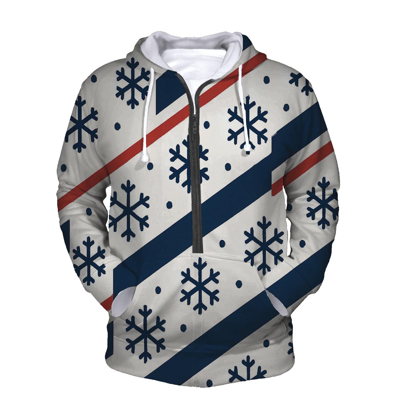 Snowflake Ribbon Parade hoodie styles