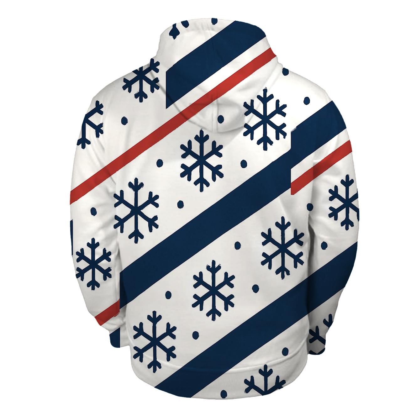Snowflake Ribbon Parade hoodie styles