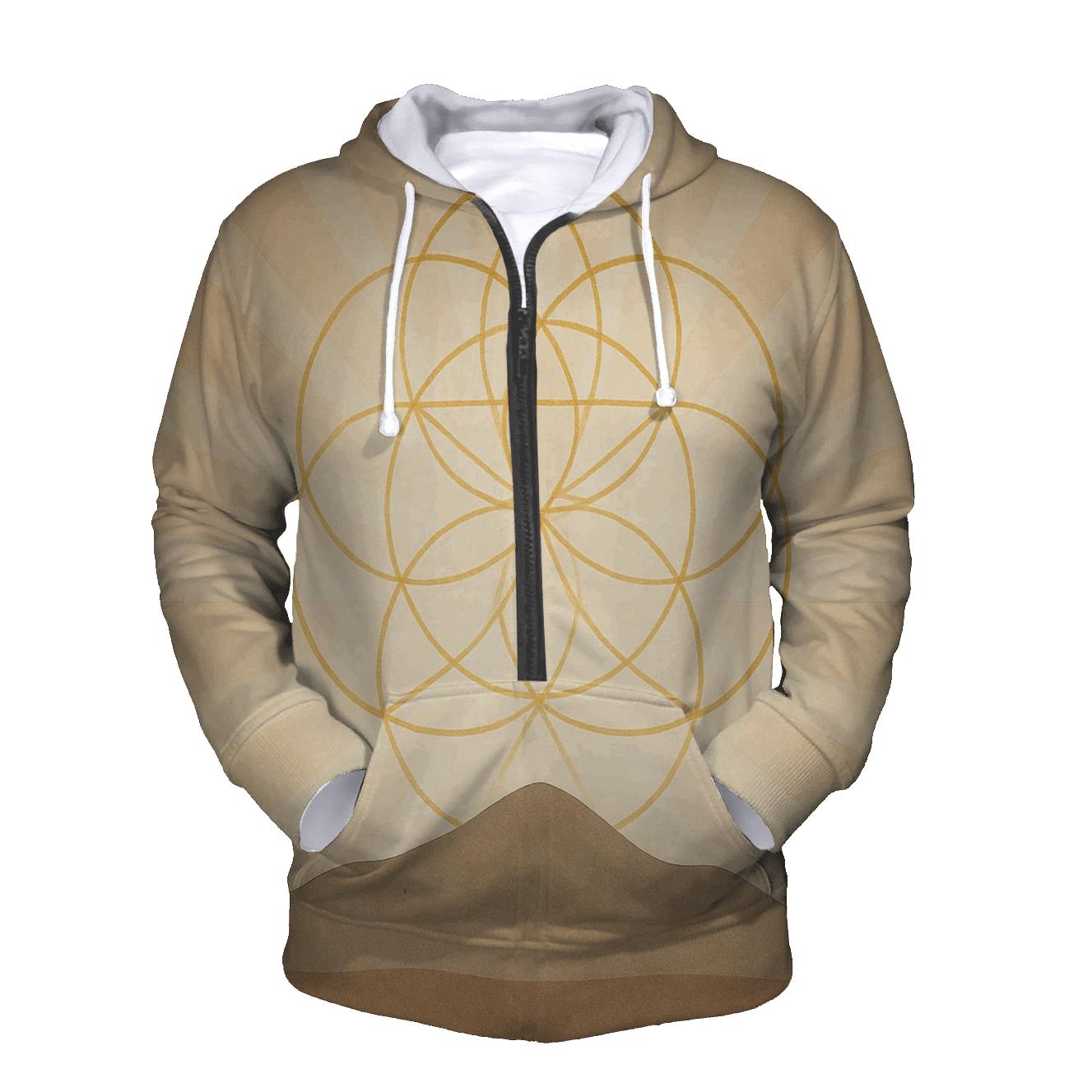 Horizon Of Gentle Geometry designer hoodies