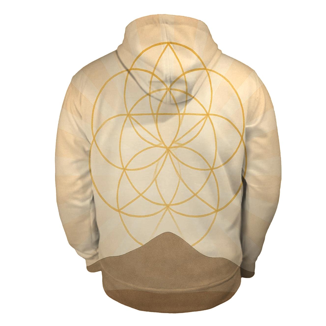 Horizon Of Gentle Geometry designer hoodies