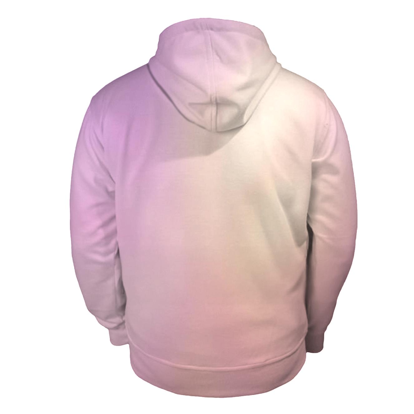 Satin Orchid Mist zip-up hoodies