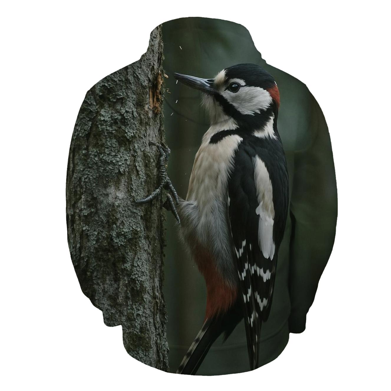 Mossland Drummer Great Spotted Woodpecker hoodie trends