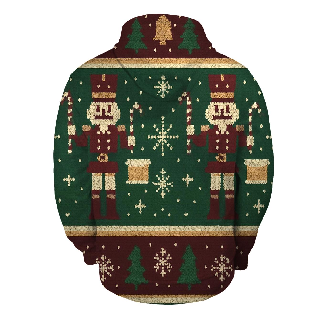 Nutcracker Satellite Parade Stripe Design hoodies fashion