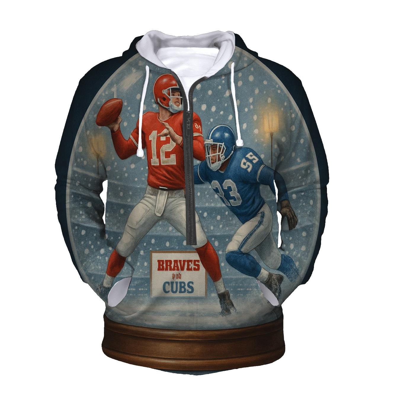 Snow Globe Stadium Freeze Frame Rivalry lightweight hoodies