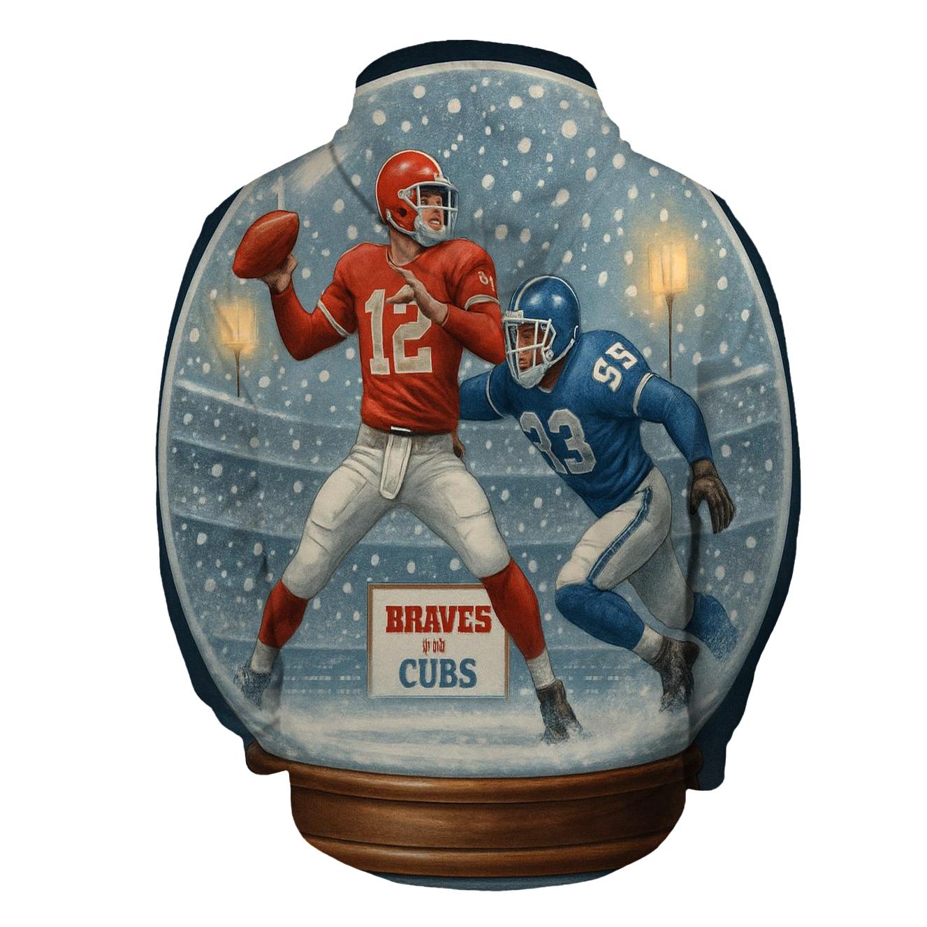 Snow Globe Stadium Freeze Frame Rivalry lightweight hoodies