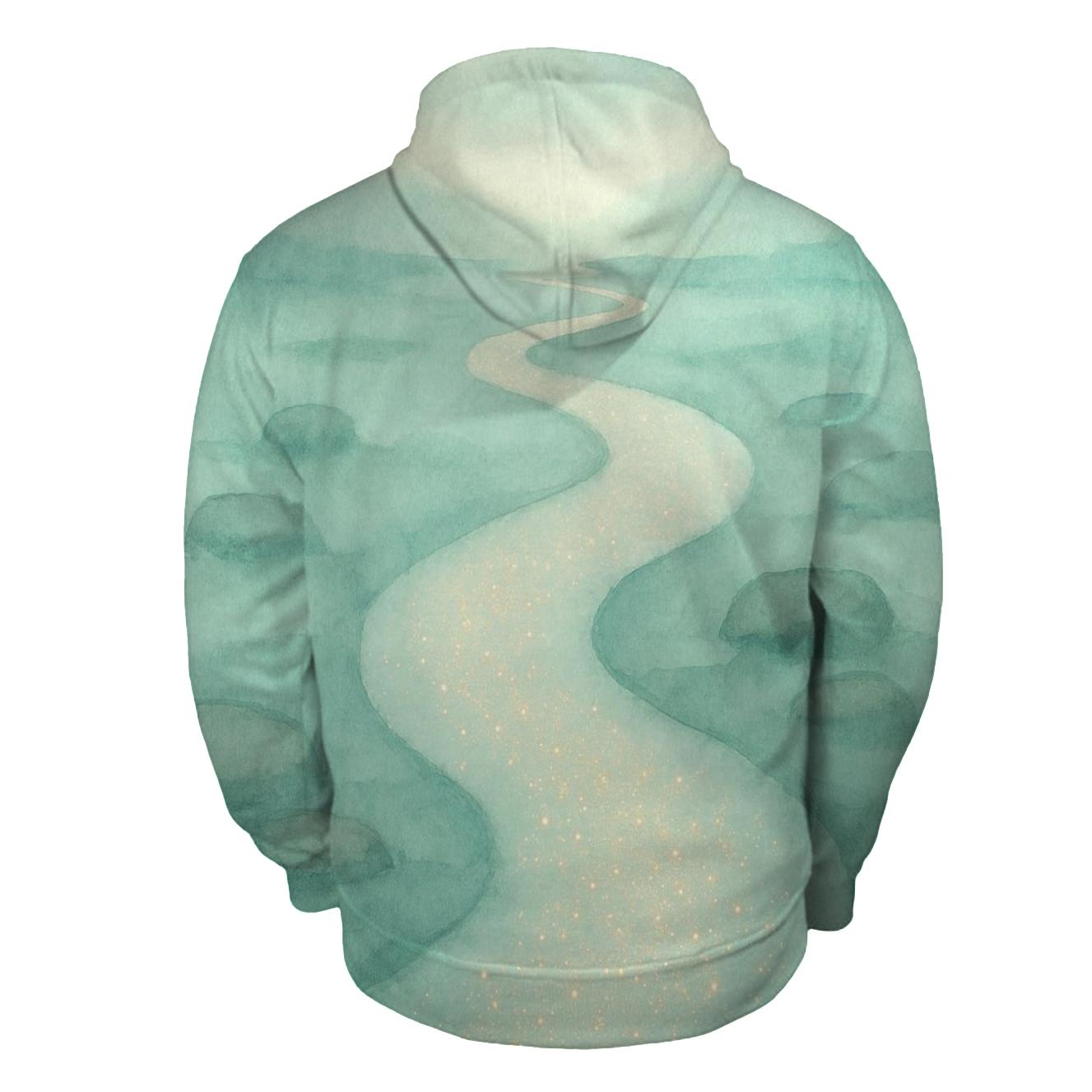 River Of Returning Light heavyweight hoodies