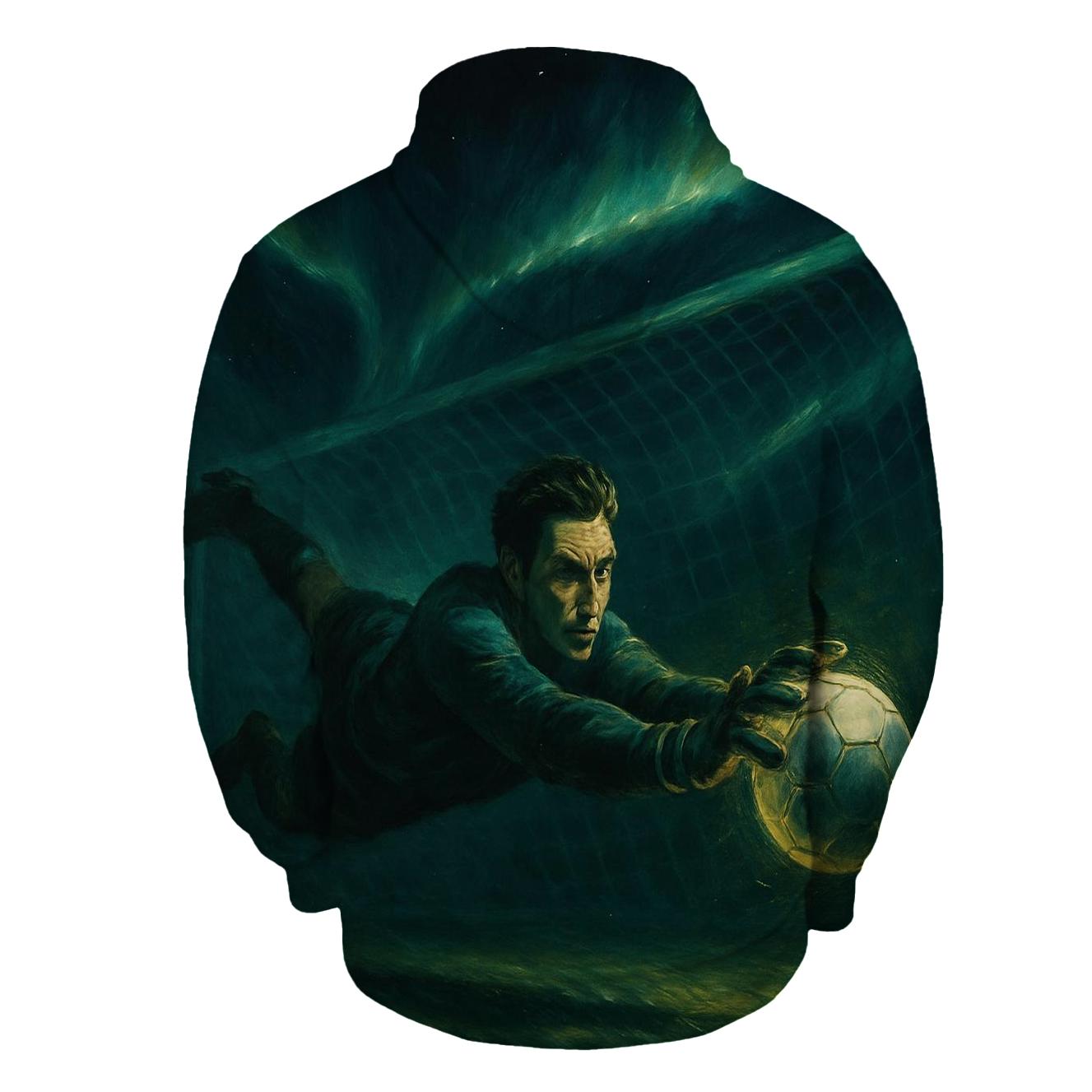 Aurora Goalkeeper Dive Save printed hoodies