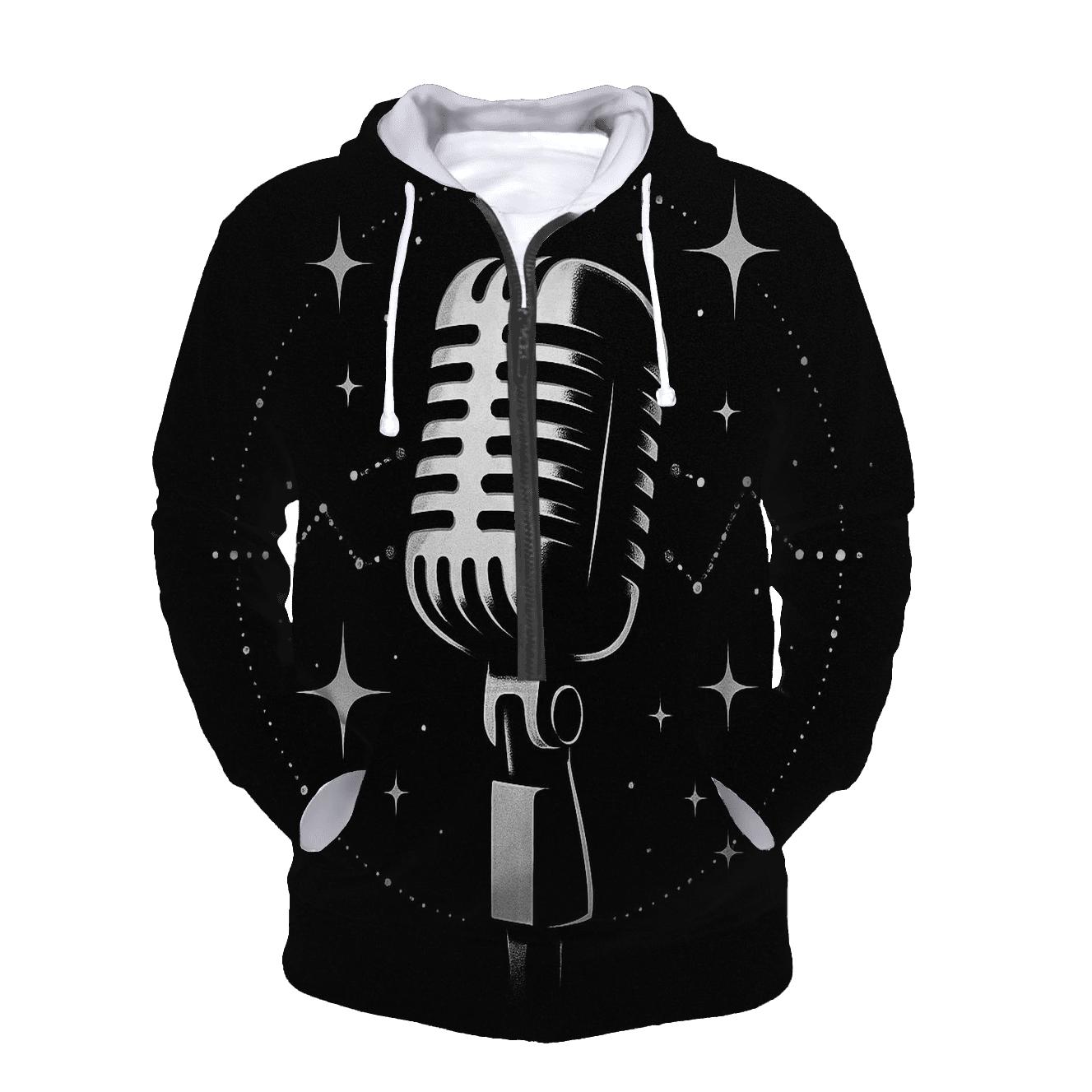 Chrome Mic Constellation hoodies fashion