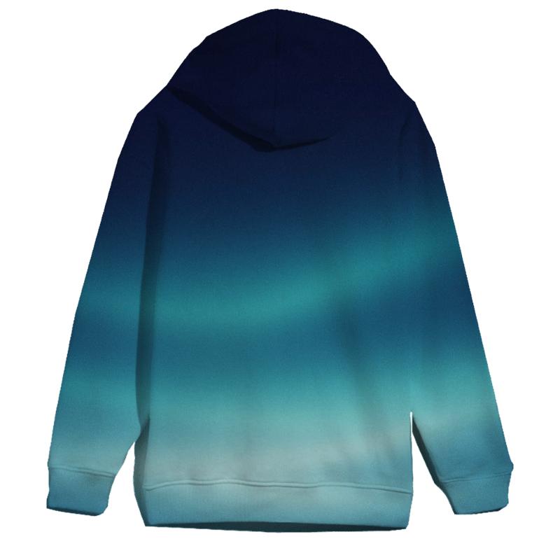 Moonlit Glacier Haze lightweight hoodies