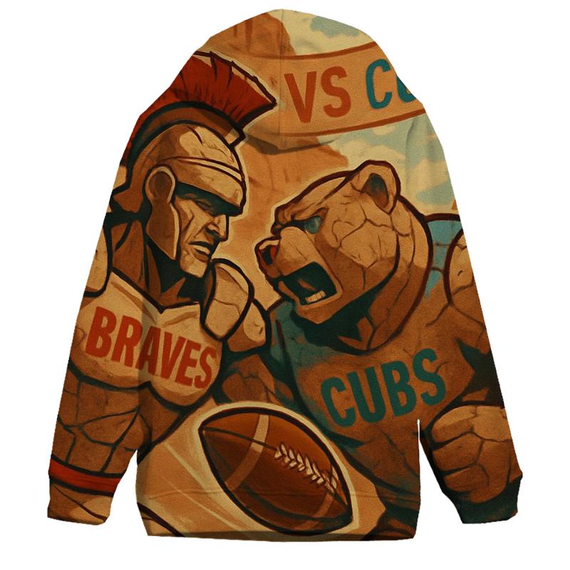 Desert Canyon Clash With Totem Mascots pullover hoodies