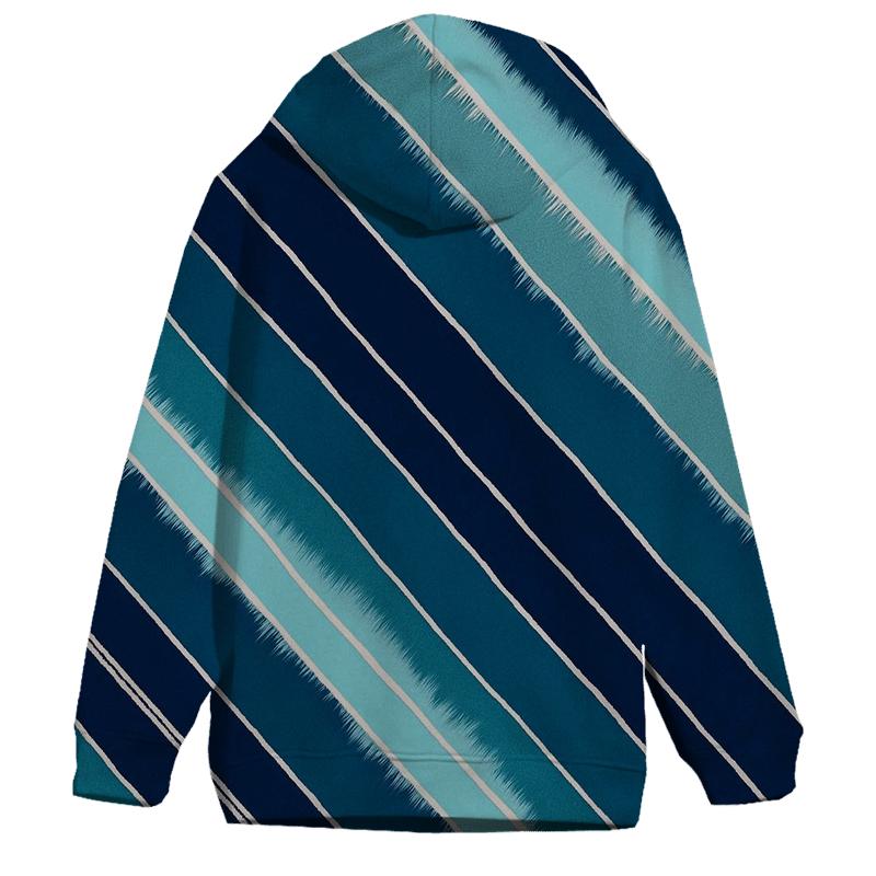 Arashi Diagonal Ion Storm Sweep zip-up hoodies