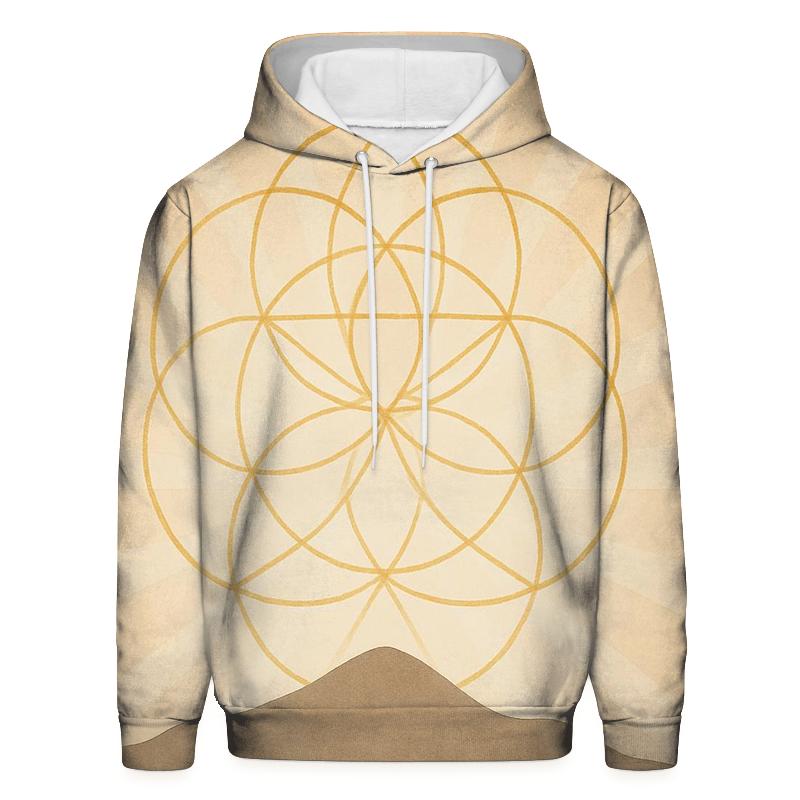 Horizon Of Gentle Geometry heavyweight hoodies
