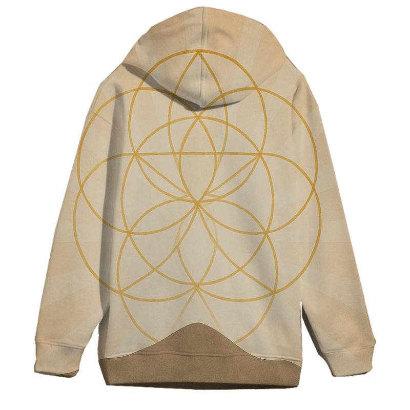 Horizon Of Gentle Geometry heavyweight hoodies