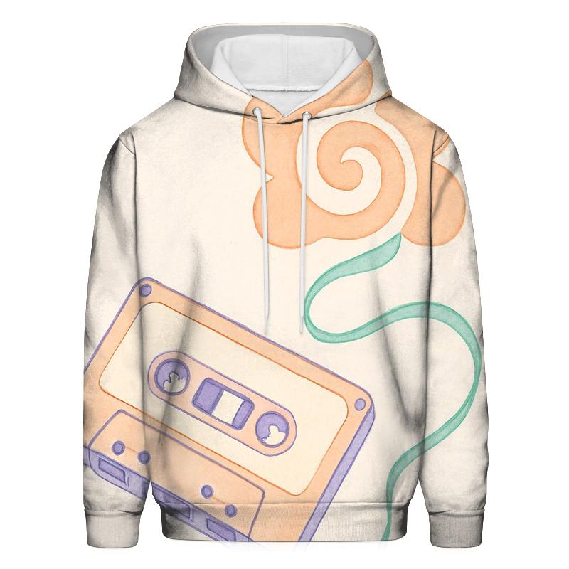 Cassette Ribbon Bloom premium hoodies