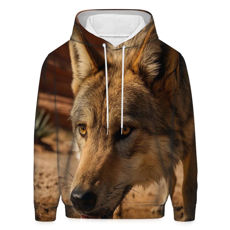 Desert Canyon Waterhole Standoff hoodie designs