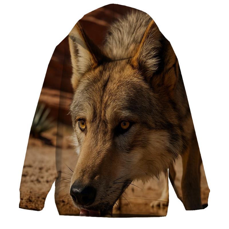 Desert Canyon Waterhole Standoff hoodie designs