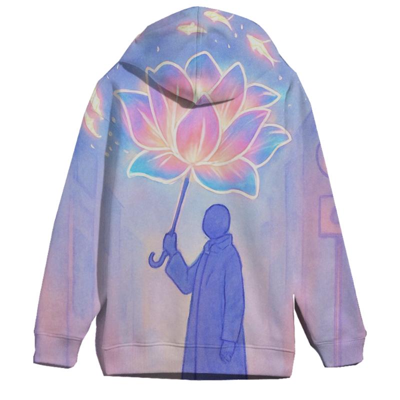Midnight Umbrella Bloom hoodie trends