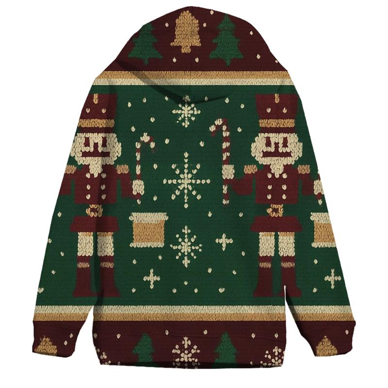 Nutcracker Satellite Parade Stripe Design hoodie styles