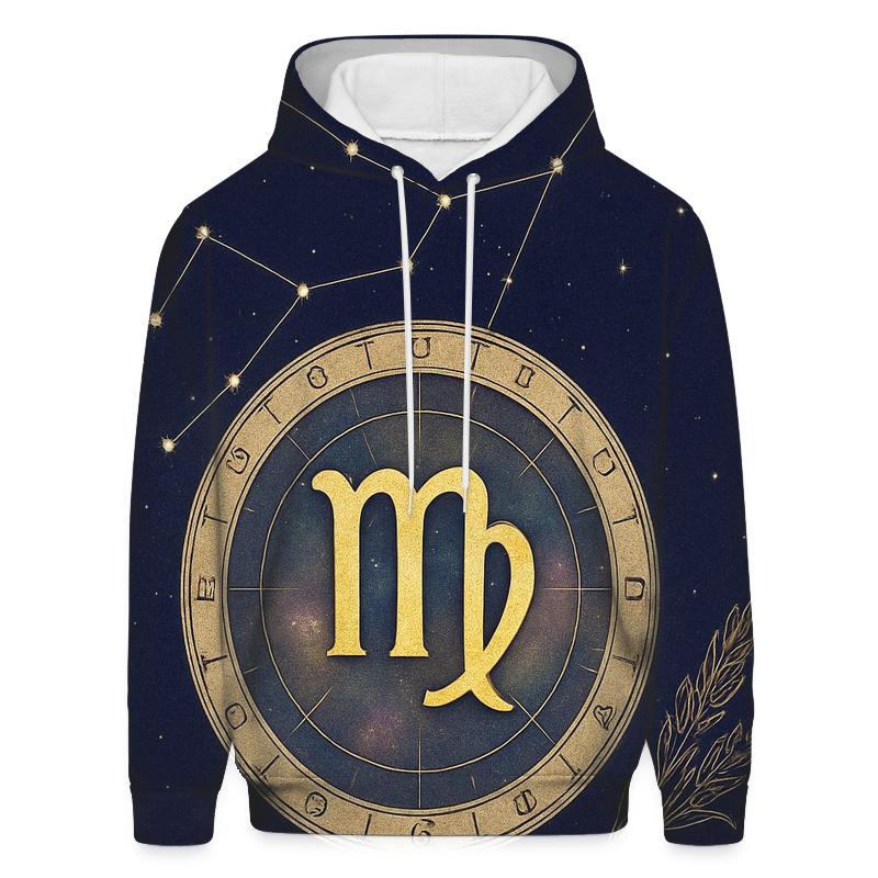 Virgo Wheat Sheaf Celestial Chart hoodie trends