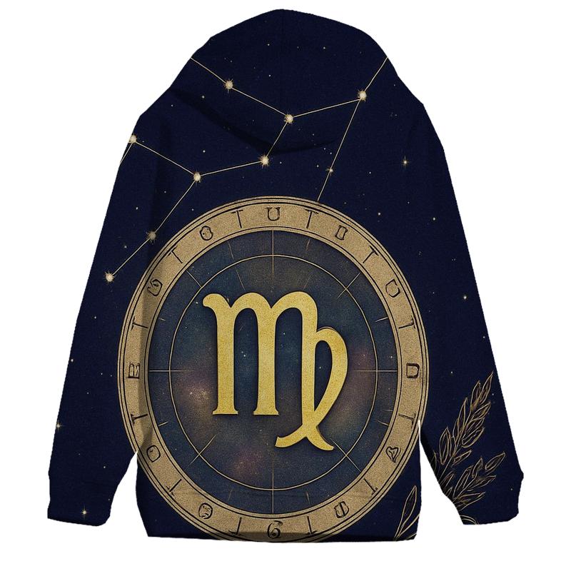 Virgo Wheat Sheaf Celestial Chart hoodie trends