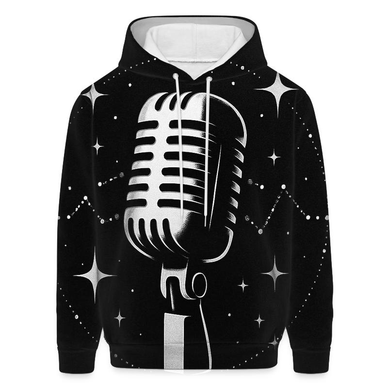 Chrome Mic Constellation designer hoodies