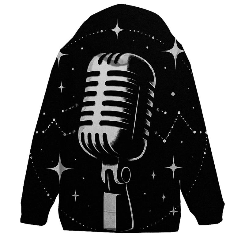 Chrome Mic Constellation designer hoodies