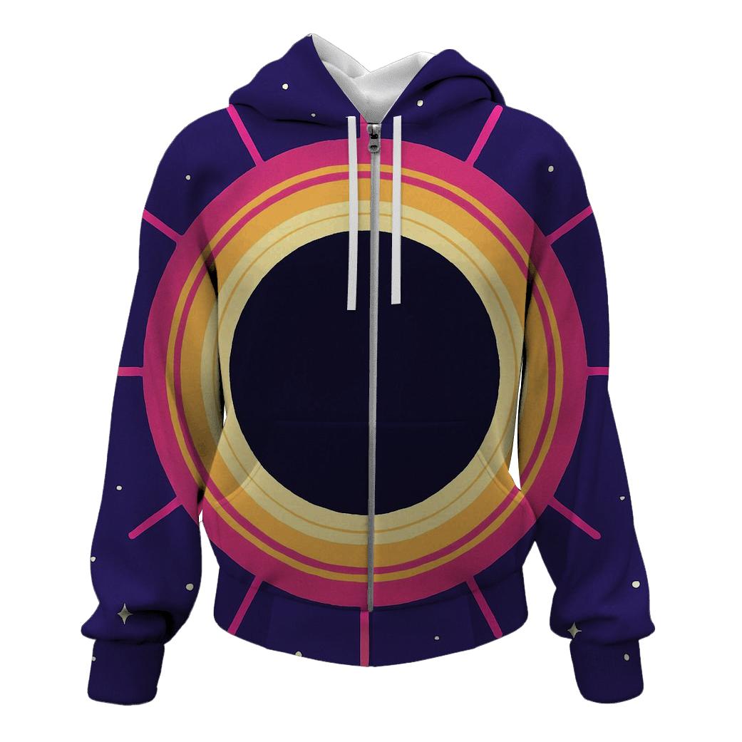 Eclipse Corona Lattice hoodie designs