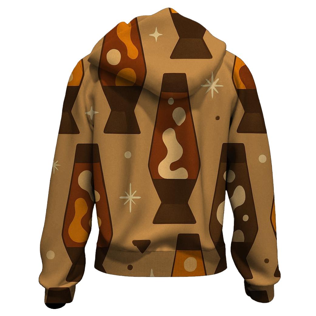 Groovy Lava Lamp Silhouettes pullover hoodies
