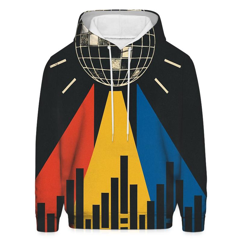 Disco Prism Skyline lightweight hoodies
