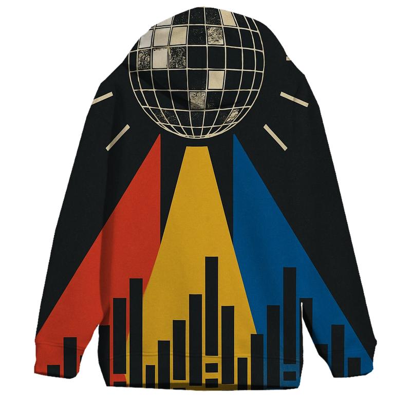 Disco Prism Skyline lightweight hoodies