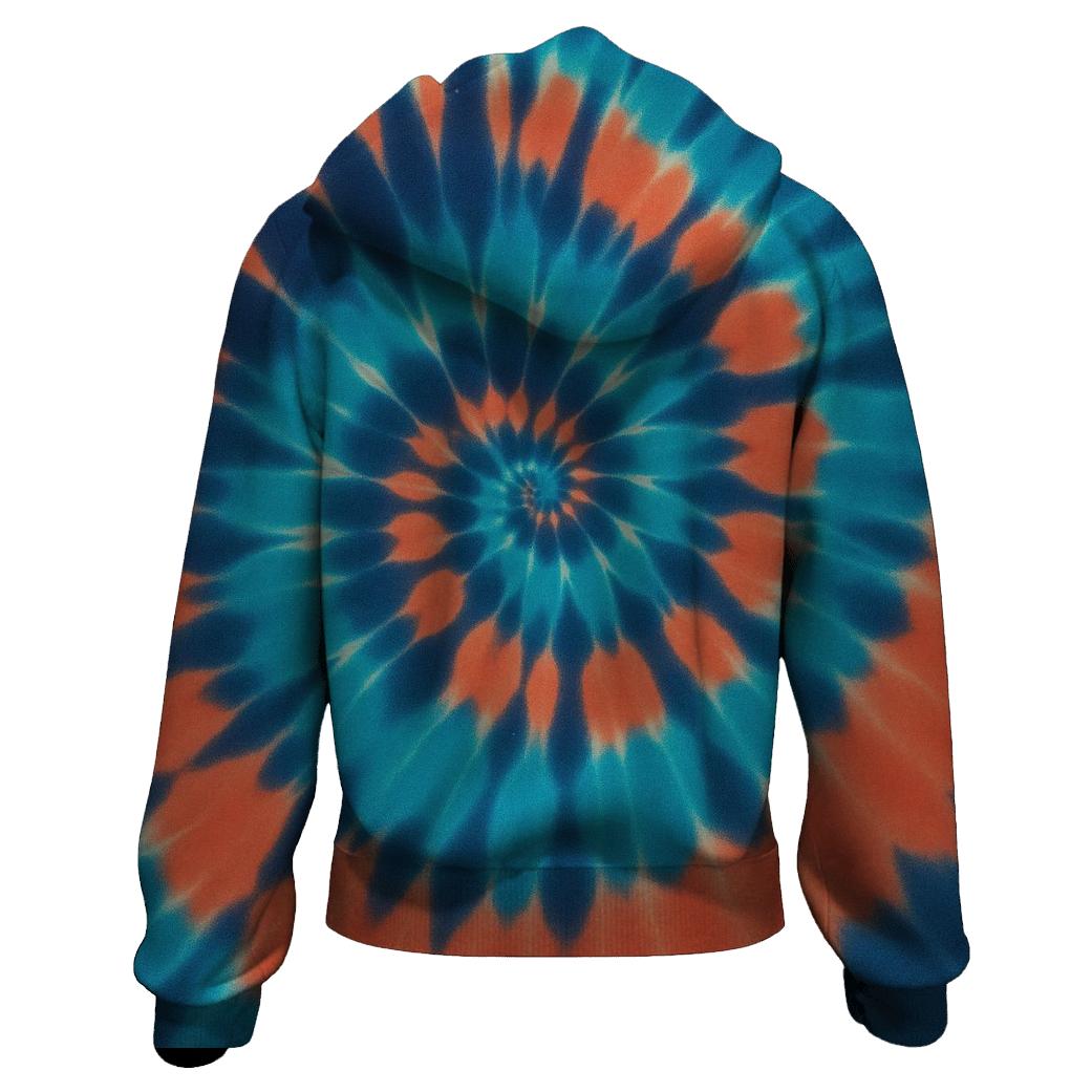 Helix Spiral Overdye Nebula lightweight hoodies