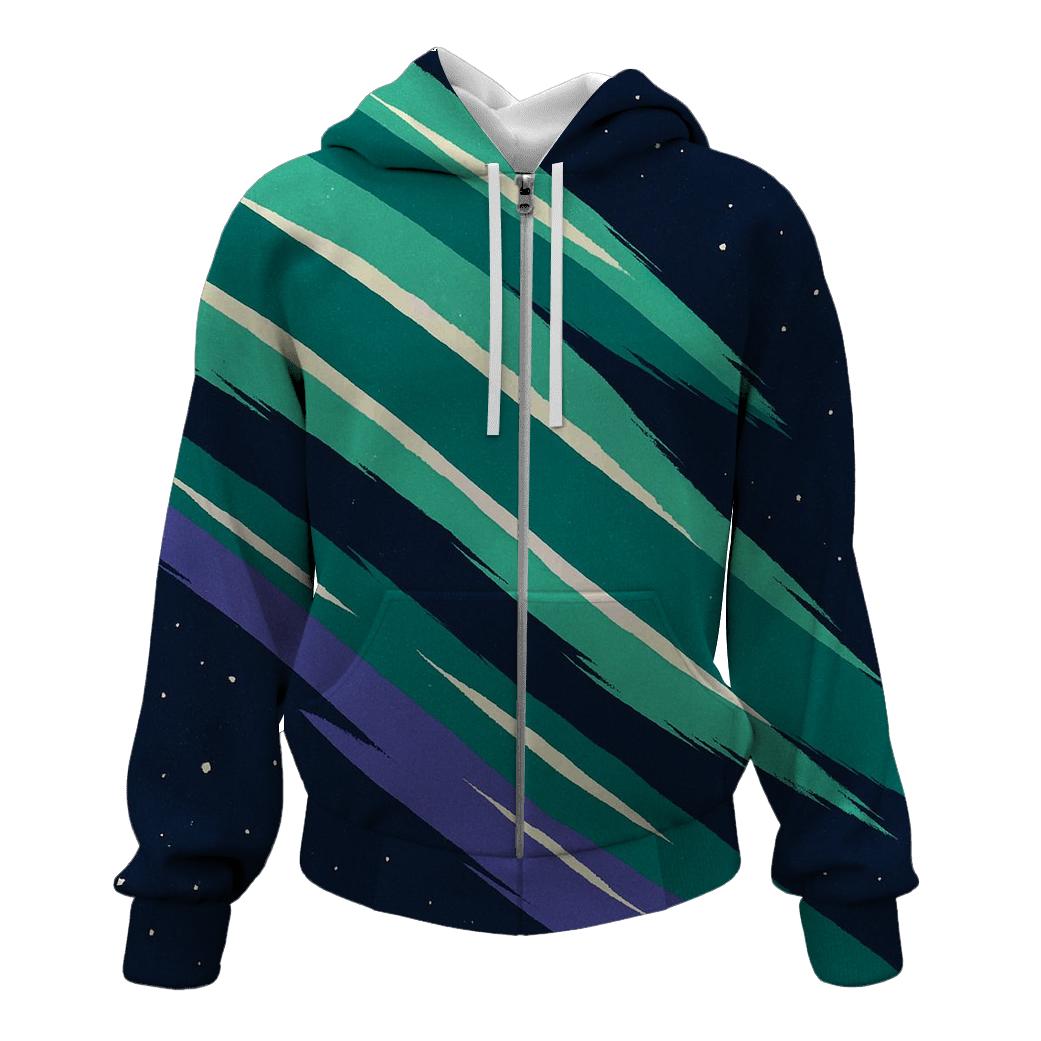 Aurora Ribbon Shear Field hoodie styles