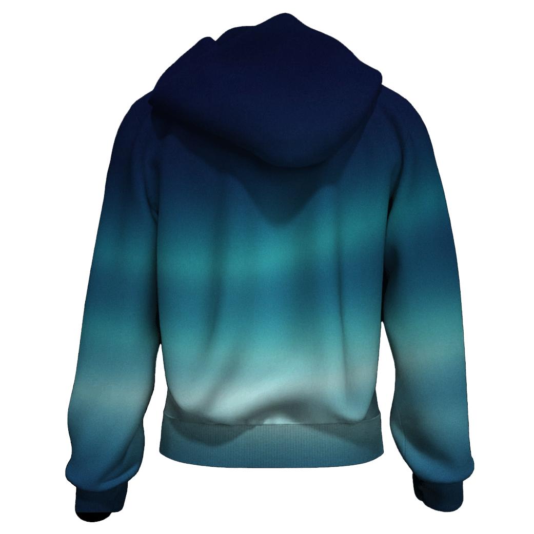 Moonlit Glacier Haze hoodies fashion