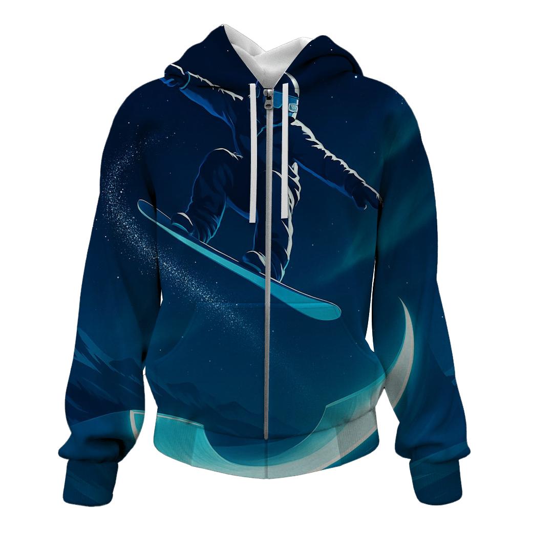Lunar Halfpipe Snowboard Flight lightweight hoodies