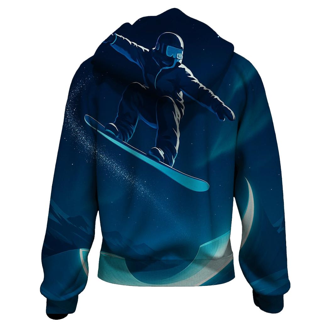 Lunar Halfpipe Snowboard Flight lightweight hoodies