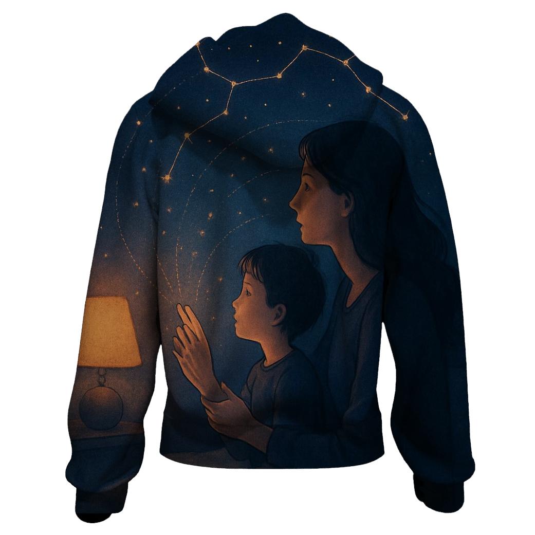The Constellation She Drew From My Smallest Days custom hoodies