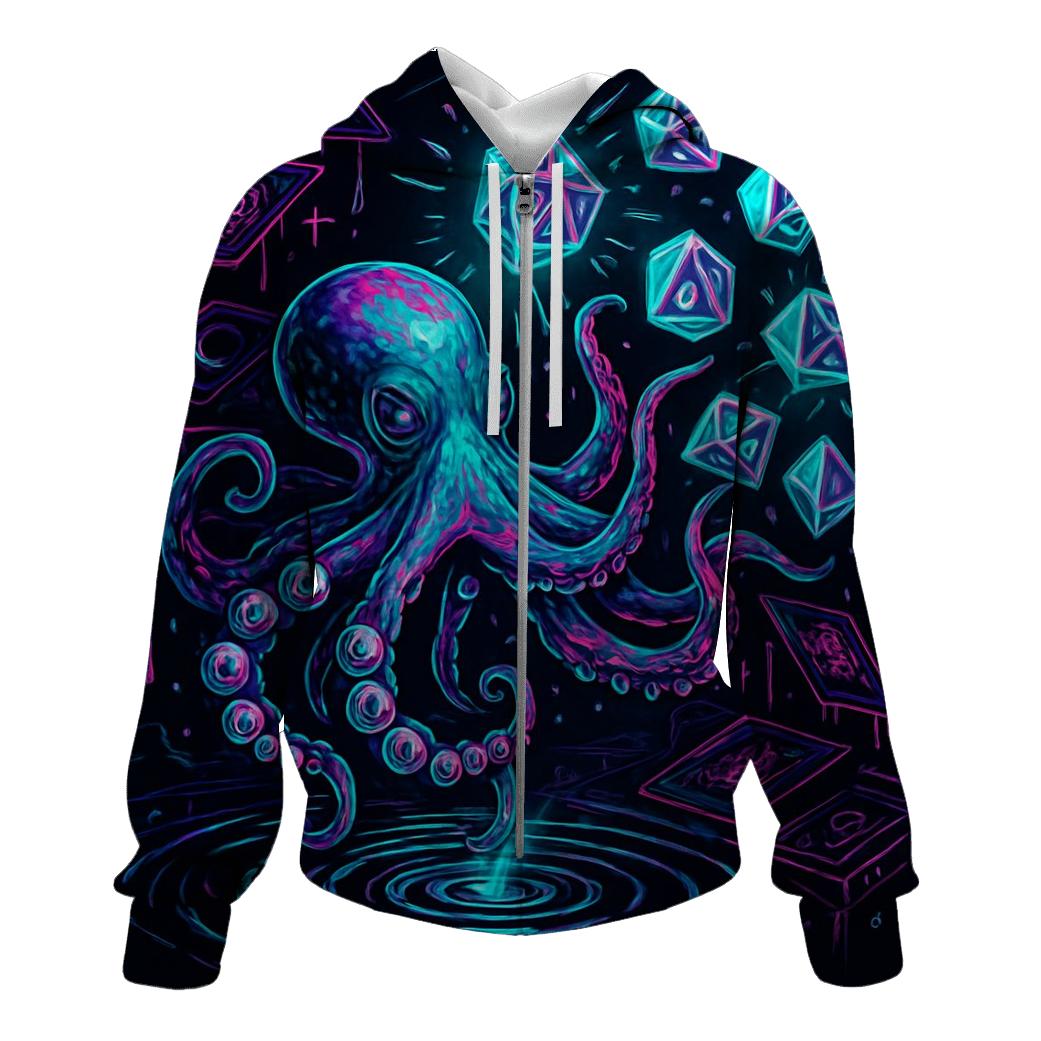 Dicepool Oracle graphic hoodies