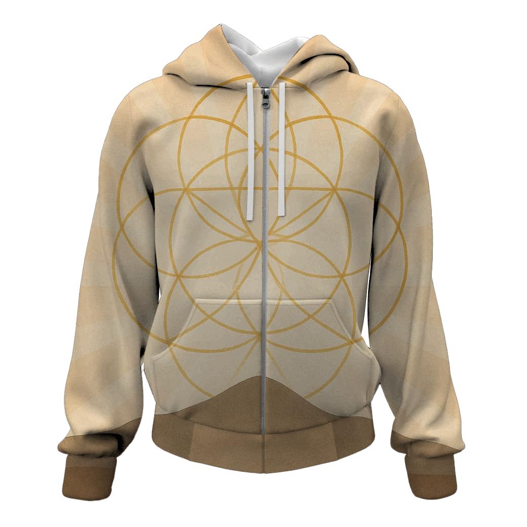 Horizon Of Gentle Geometry pullover hoodies