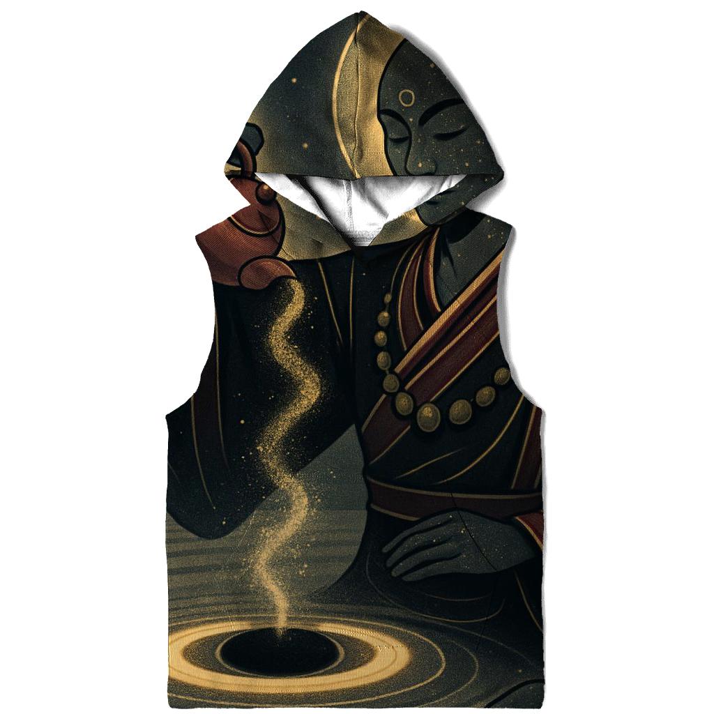 Black Hole Tea Ceremony printed hoodies