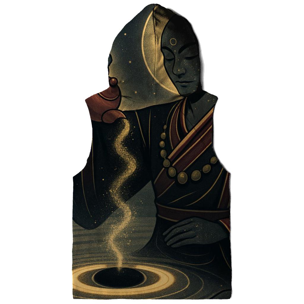 Black Hole Tea Ceremony printed hoodies