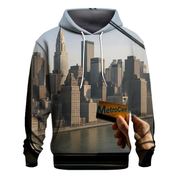 Roosevelt Island Tram Window Frame Of Midtown zip-up hoodies