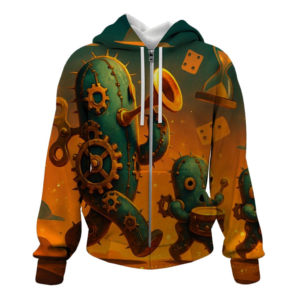 Clockwork Cactus Parade custom hoodies