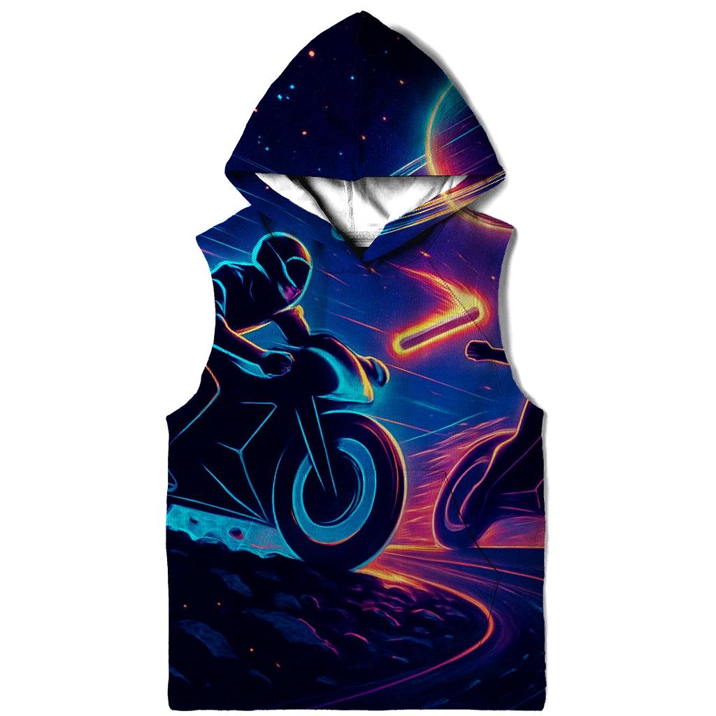 Neon Comet Relay Riders hoodie styles