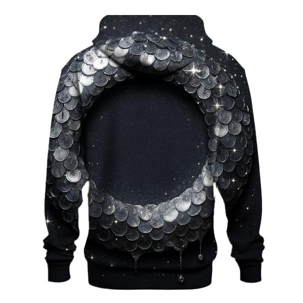 Sequin Eclipse Orbit pullover hoodies
