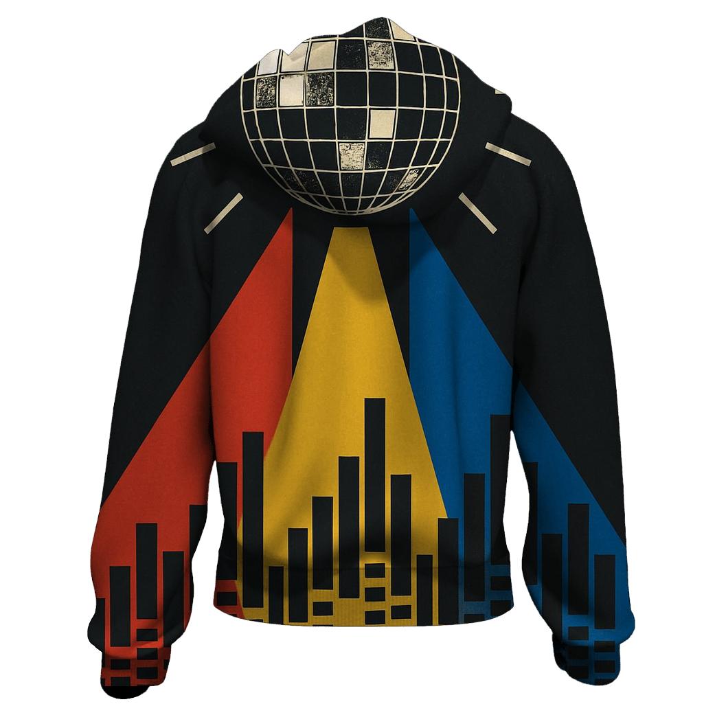 Disco Prism Skyline hoodie designs