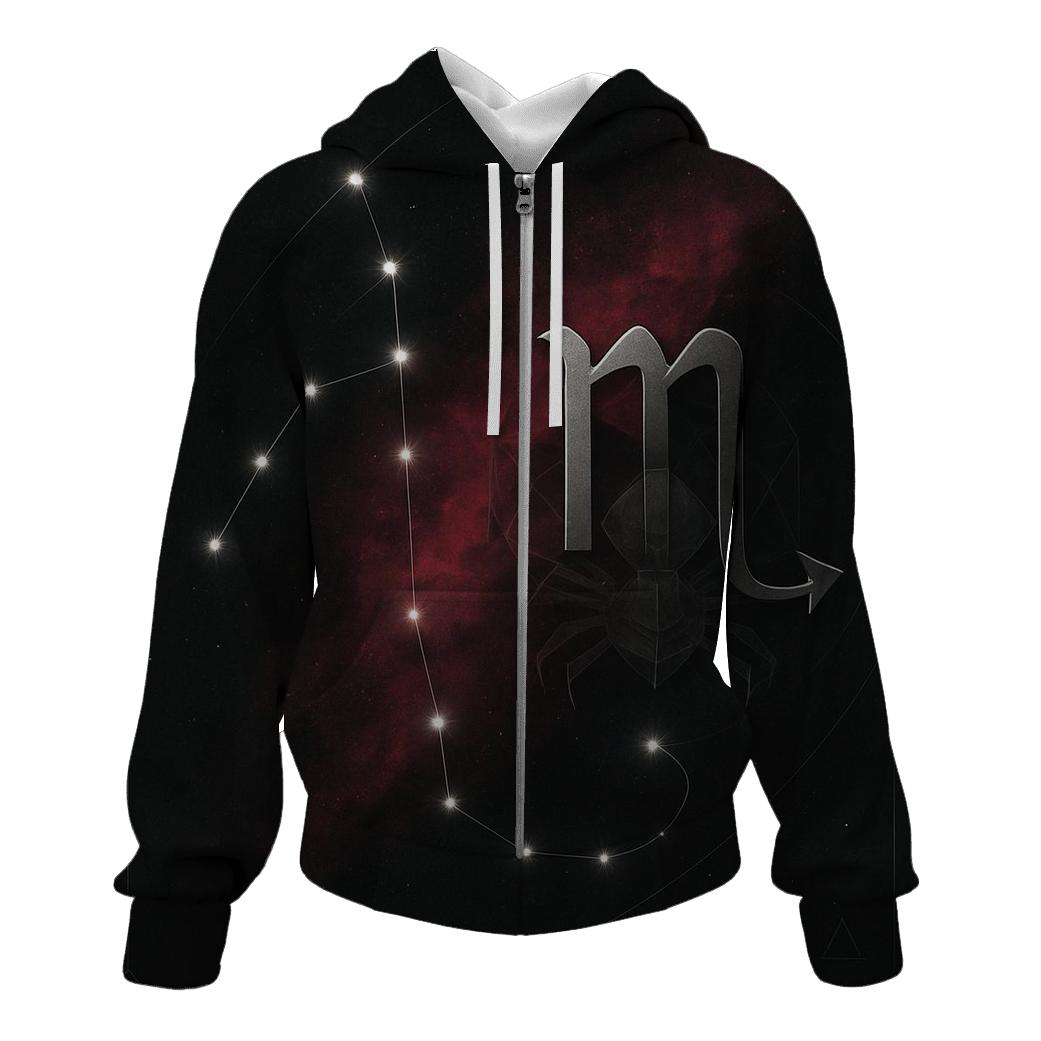 Scorpio Stinger Nebula Sigil premium hoodies