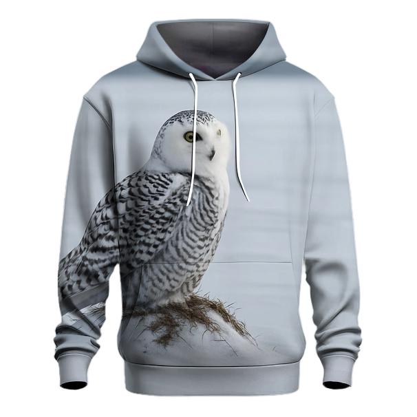 Frostwind Sentinel Snowy Owl custom hoodies