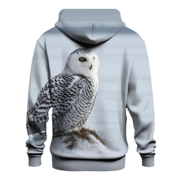 Frostwind Sentinel Snowy Owl custom hoodies