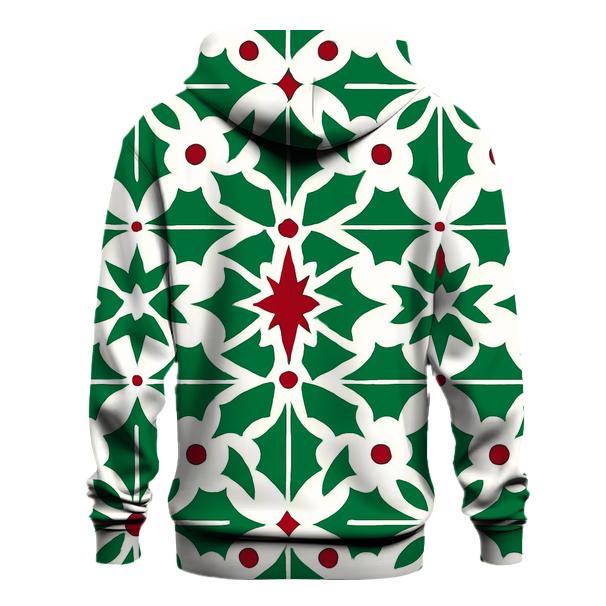 Holly Star Lattice Carol designer hoodies