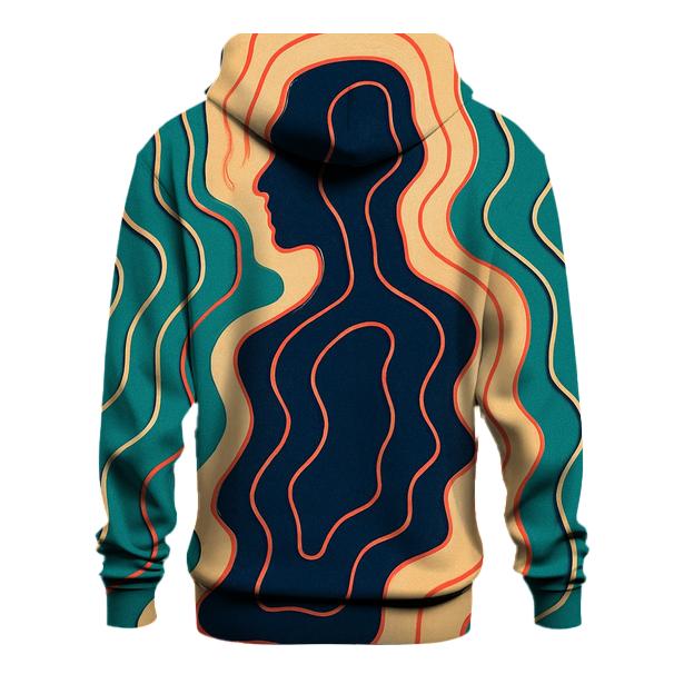 Chromatic Topographic Mirage pullover hoodies